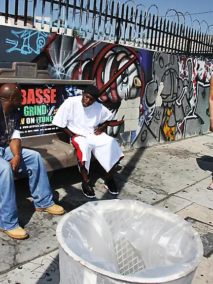 Filthy blonde milf Jordan Blue is hooked in the street then bang