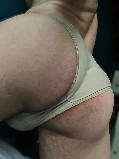 Sissy slutly ass in panties