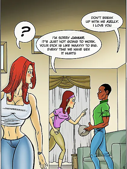 Red mom seduces her daughter's ebony BF to...