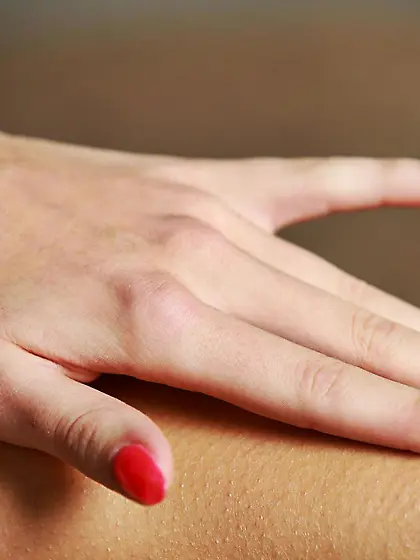 Beautiful blonde with a spectacular bod Ebbi Nubiles poses naked