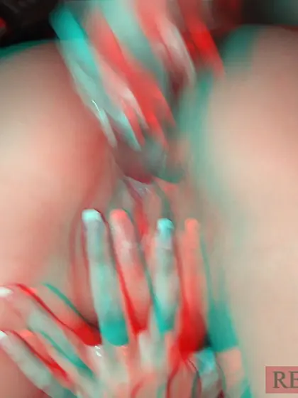 Lola Myluv Striptease Masturbation 3D Movie