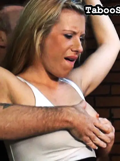 Surprise creampie helpless tied