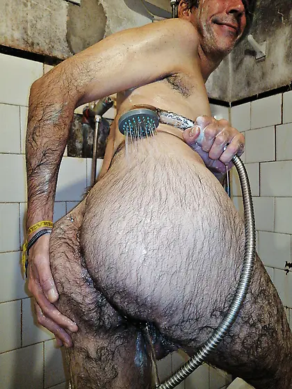 Playing in the shower