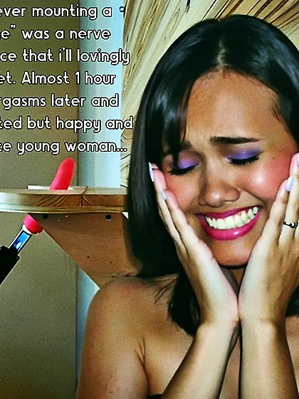 My 1st time on a Fucking Machine