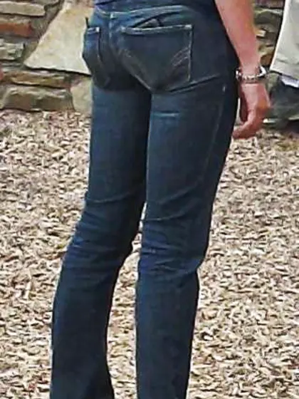 Super-Cute Booty in Blue Denim