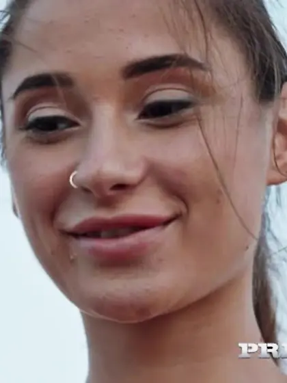 Big tits brunette teen pounded rough