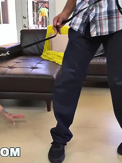 Petite blonde teen enjoys