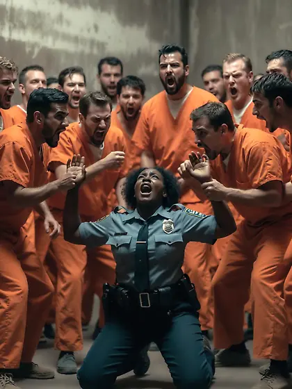 Nigger polis in trubbel inspired by Charmaine85