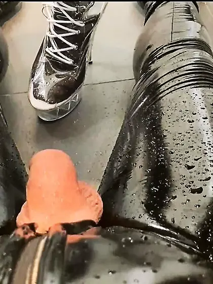 Pissing on Inflatable Chair