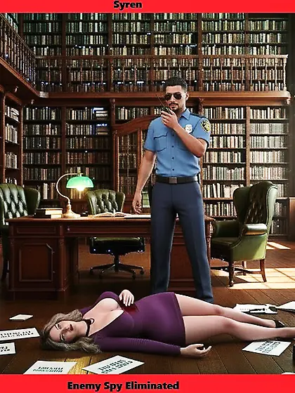 Enemy Spy Eliminated