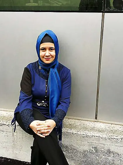 Turkish arab turbanli hijab asian