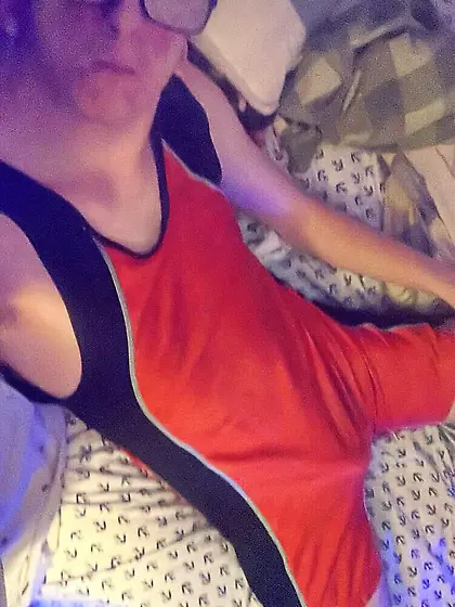 Sexy singlet wrestling