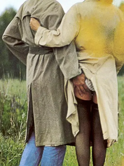 Hairy seventies couple sex