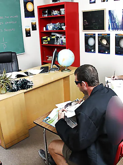 Big tit french teacher