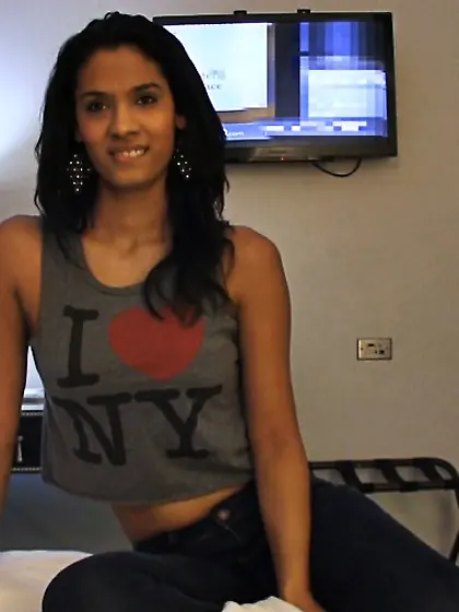 Perfect big tit latina teen