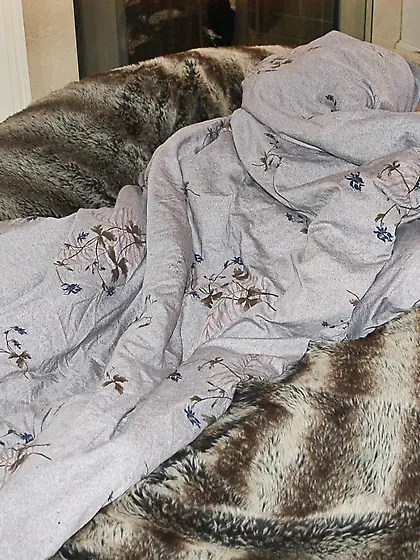 Cute blonde girl Ashley Jensen shows her tits and more in her ro