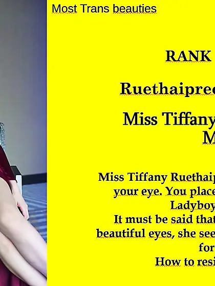 7th Ladyboys Category : Ruethaipreeya NUANGLEE