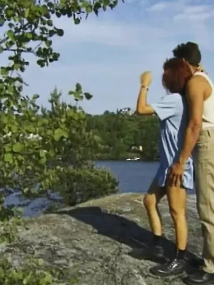 Big tits hungarian roughly fucked outdoor