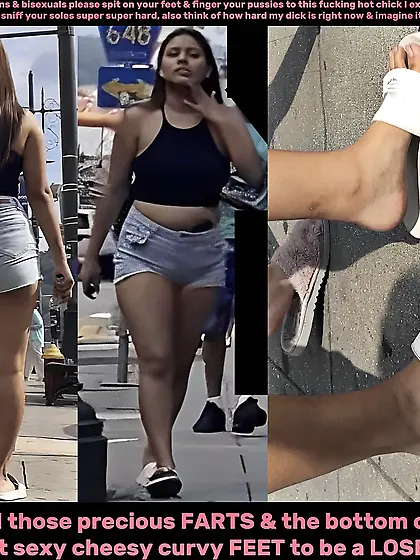 Clueless Dumb Retarded Stupid Whores Feet & Ass!