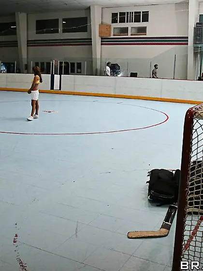 Latina big tits workout