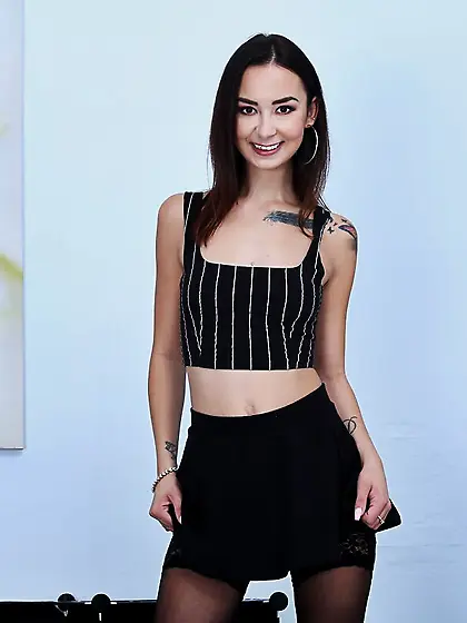 Brunette slovak bitch roughly fucked