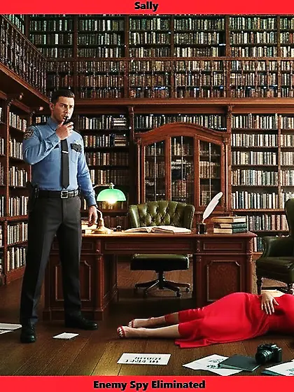 Enemy Spy Eliminated