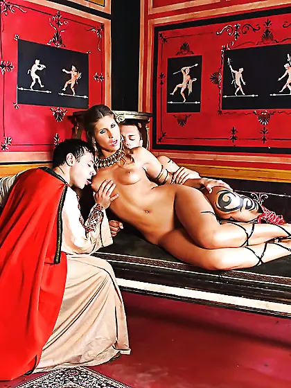 Horny double penetration