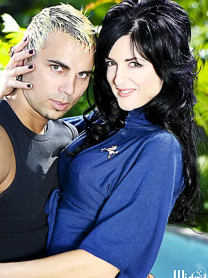 Sexy Lake Russell rides and swallows a big cock of her horny lov