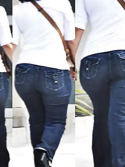 Chubby Women in Public - Collages