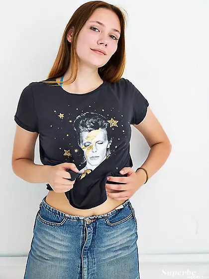 Tiny redhead cutie likes to show her petite...