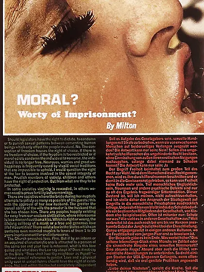 Seventies exhibitionists enjoying fine