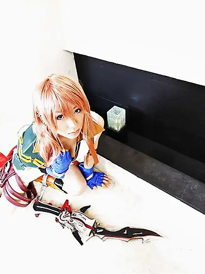 Lightning Naked Cosplay
