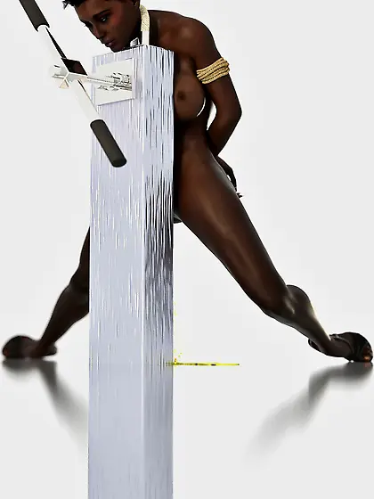 Girl Executed in Studio – Garrote,  Strangled,  Pe