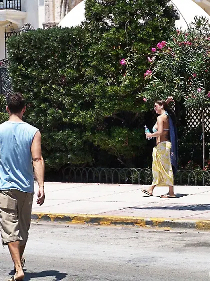 Reina Leone takes her sexy blue lingerie off and gives her lover