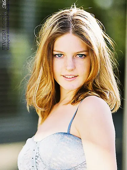 Charming teen doll Melissa strips by the mirror exposing her sma