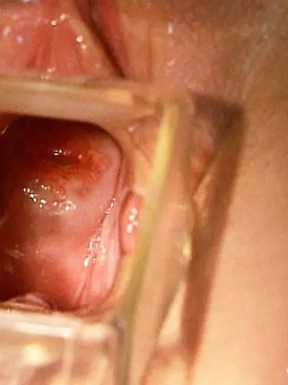 Alluring Euro babe takes a speculum and plays with her piss in t