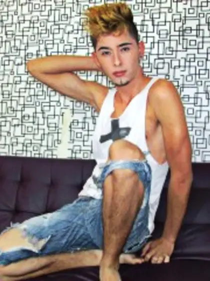 Blonde Young Man Zauroo Oil.