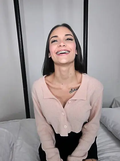 Naked colombian brunette pounded