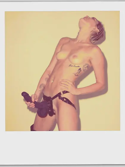 Miley Cyrus Gets Naked