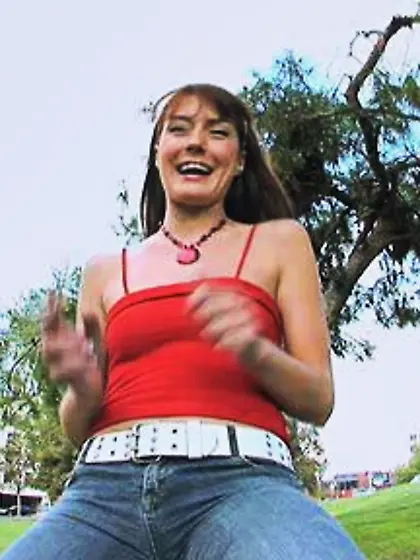 Petite brunette cute tits