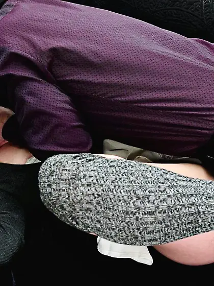 Dame riding dick to orgasm