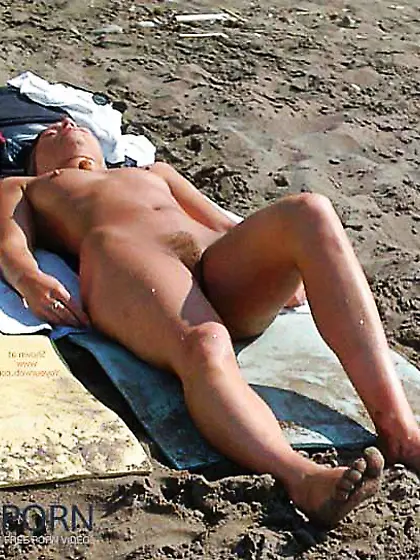 On the beach,  From Internet