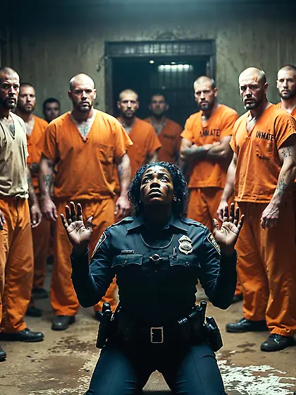 Nigger polis in trubbel inspired by Charmaine85