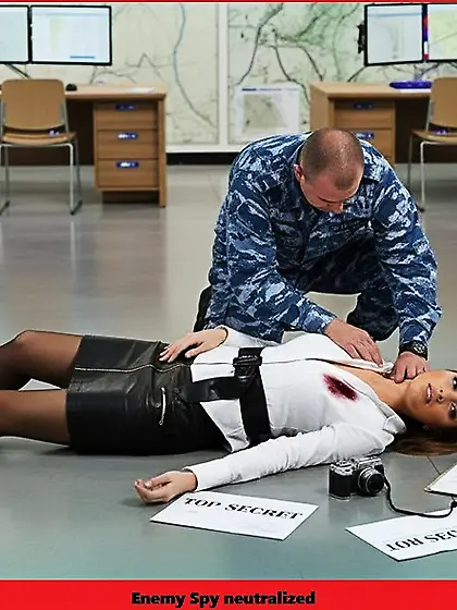 Enemy Spy Eliminated