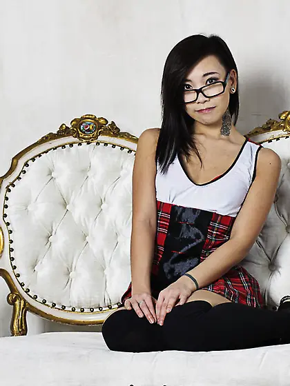 Asian teen small tits