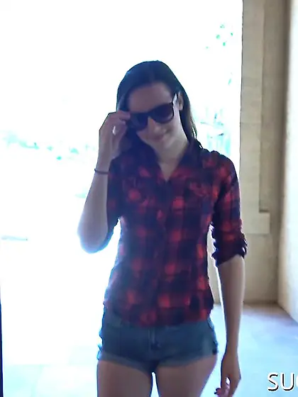 Big-assed trollop taken hard by older man