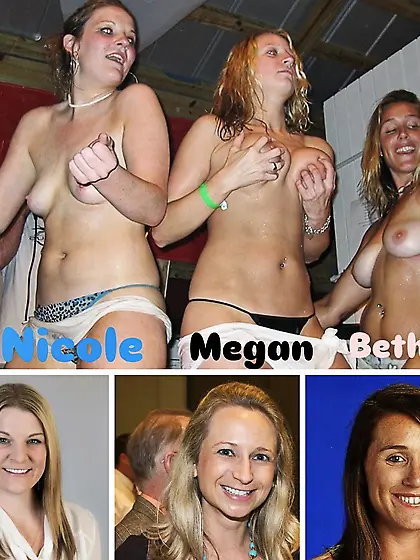 Megan,  Bethany and Nicole spring break 2004