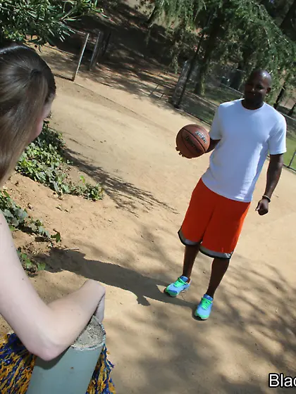 Lara Brookes black cock