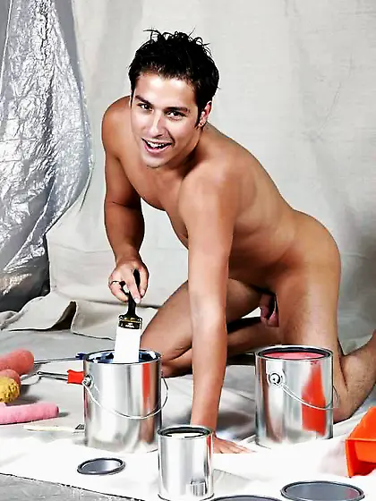 Friends fun paint brushes