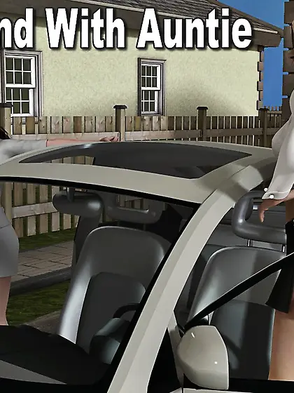 Sexy clothes shopping with her auntie